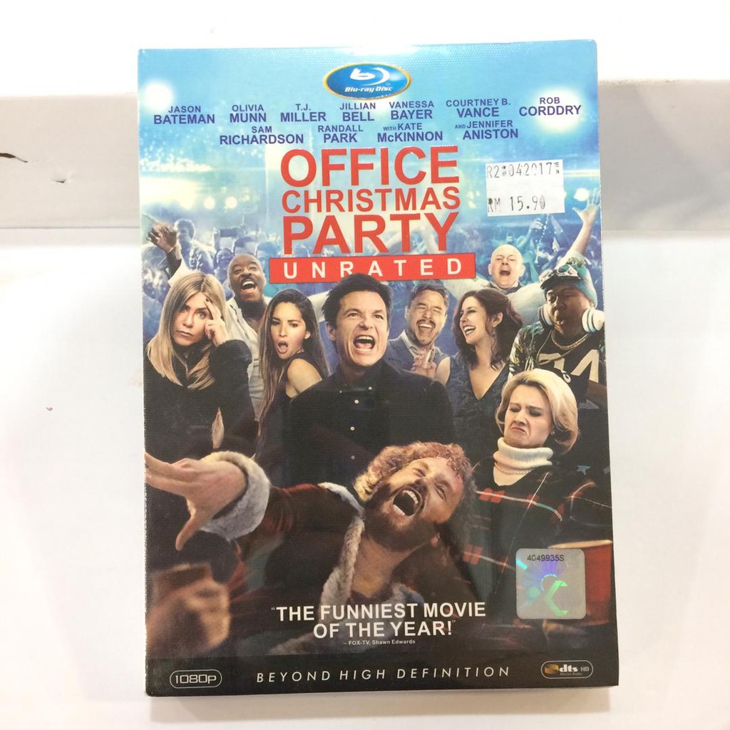 English Movie Office Christmas Party (DVD Import Full HD) (2016) | Shopee  Malaysia