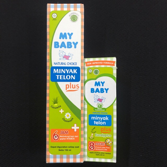 My Baby Minyak Telon Plus 57 85 145ml Shopee Malaysia