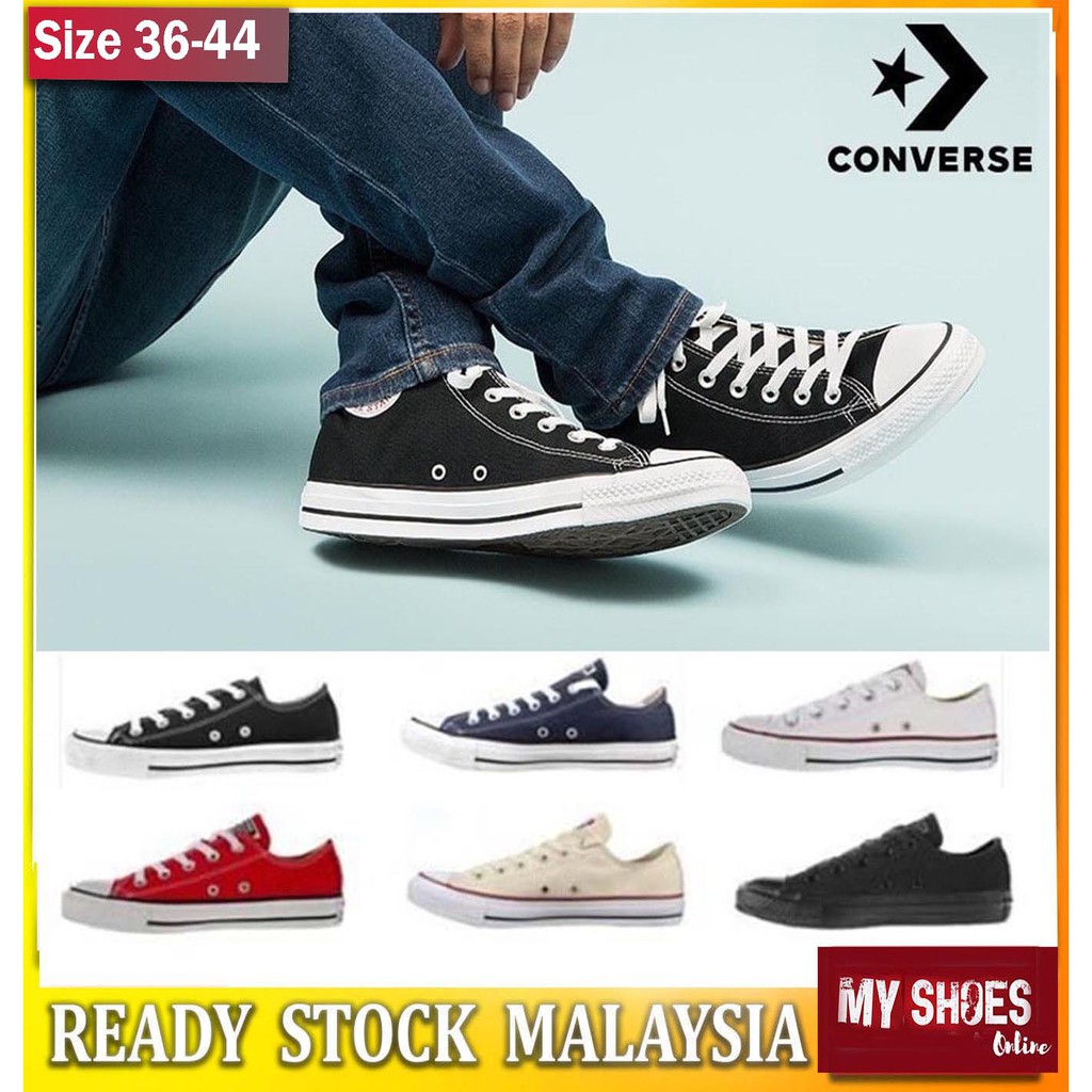 READY STORE Converse Shoes 36-44/ Kasut Converse All Star /CONVERSE LOW ...