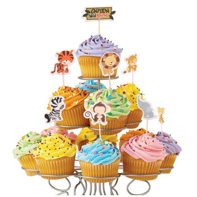 Ready Stock - Happy Birthday Cupcake Topper for Kids Boys and Girls