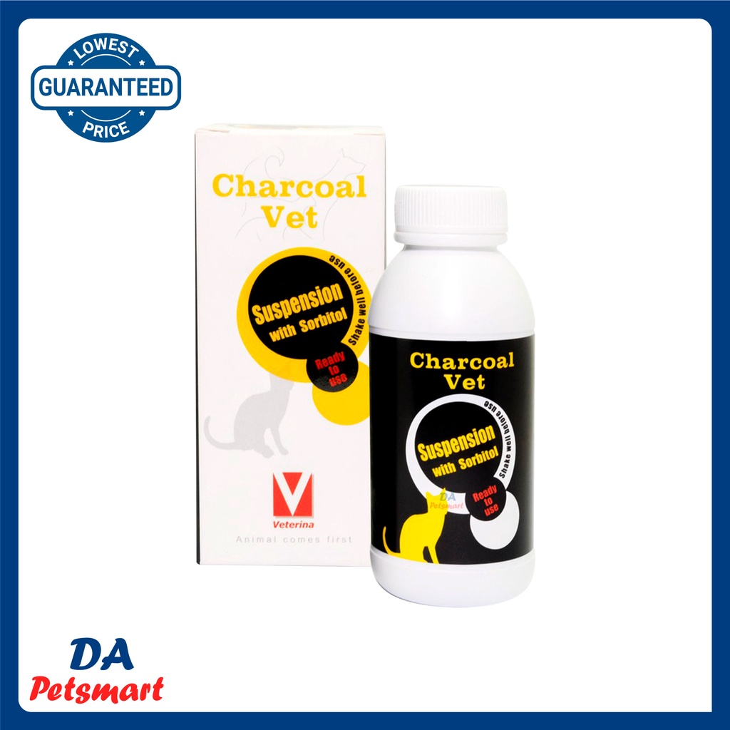 Charcoal Vet for Dog & Cats 100ml Shopee Malaysia