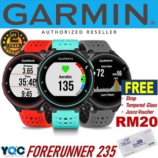 [Garmin M’sia] FREE STRAP Garmin Forerunner 235 Sport GPS Tracking