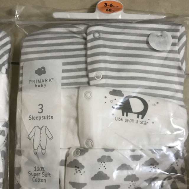 primark baby sleepsuits