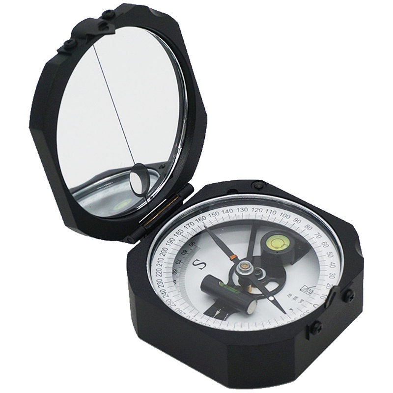 Brunton Type Geological Compass High Precision Mirror Bearing Strike and Dip DQL-11 Geology DQL 11 Outdoor