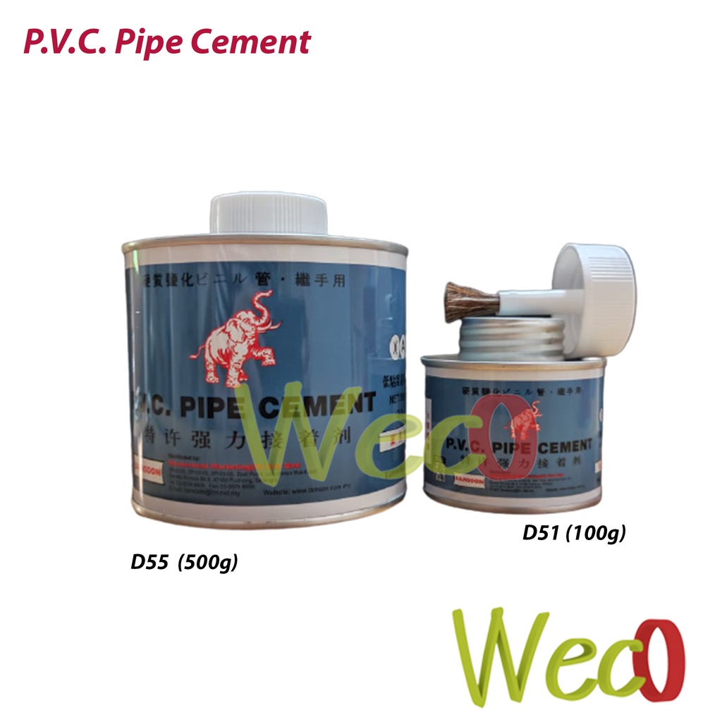 Dansoon Glue Pvc Pipe Cement Adhesive Shopee Malaysia