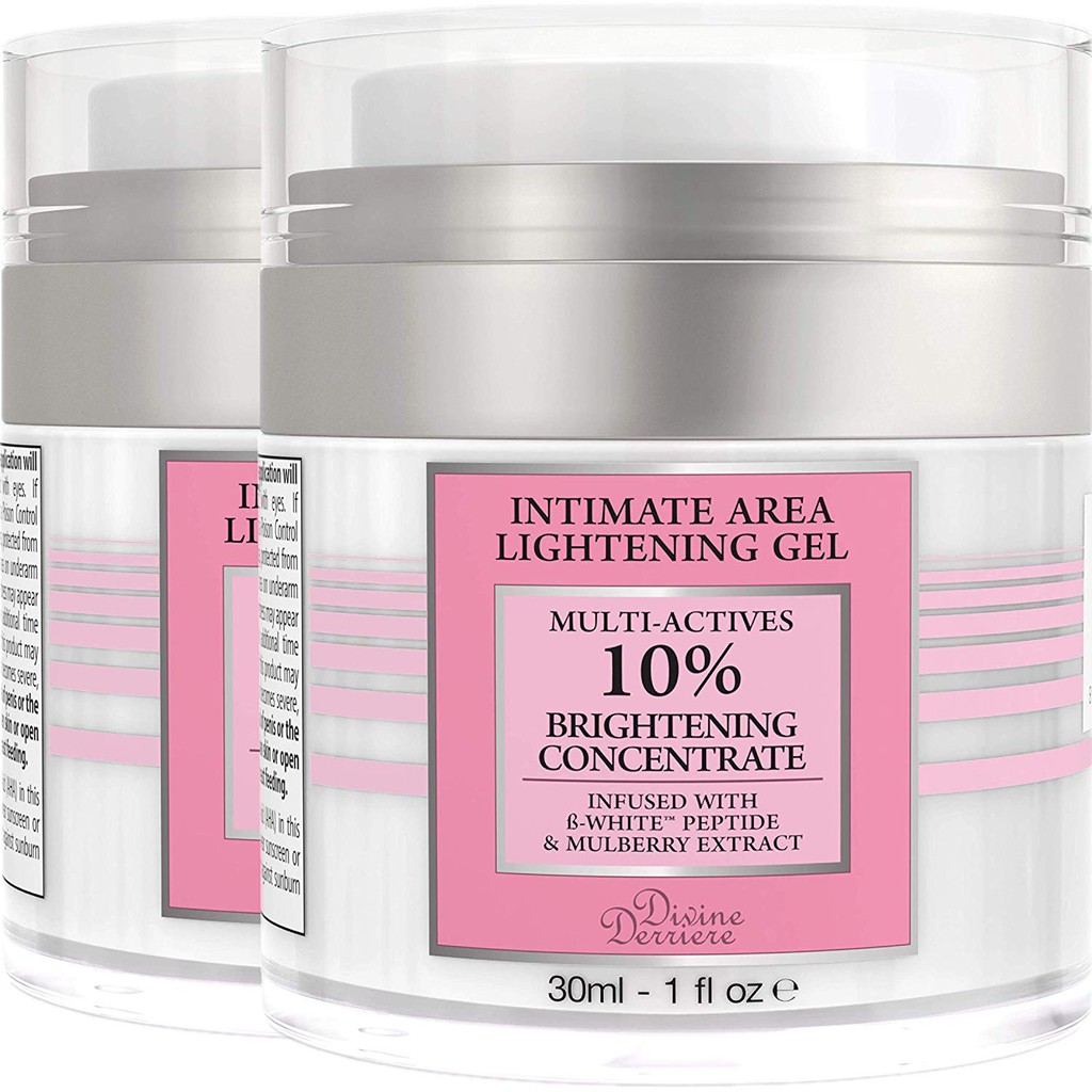 lightening gel for sensitive areas