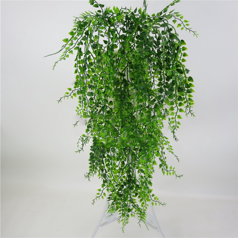 Garden Office Fake Vine Home Decor Plastic Leaves Wall Hanging Diy