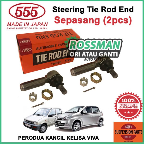 PERODUA KANCIL KELISA VIVA JAPAN ORIGINAL 555 STEERING TIE 
