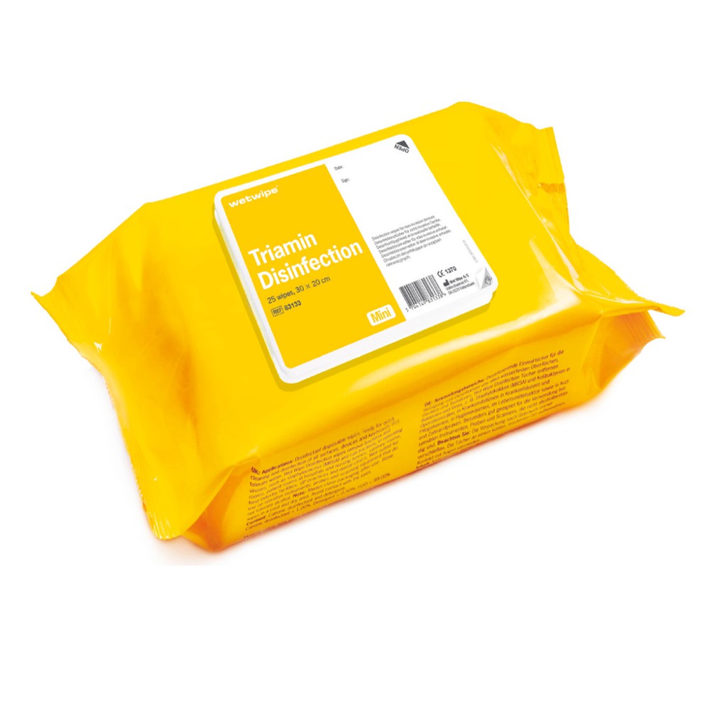 Wet Wipe Triamin Disinfection Disposable wipes without alcohol Shopee