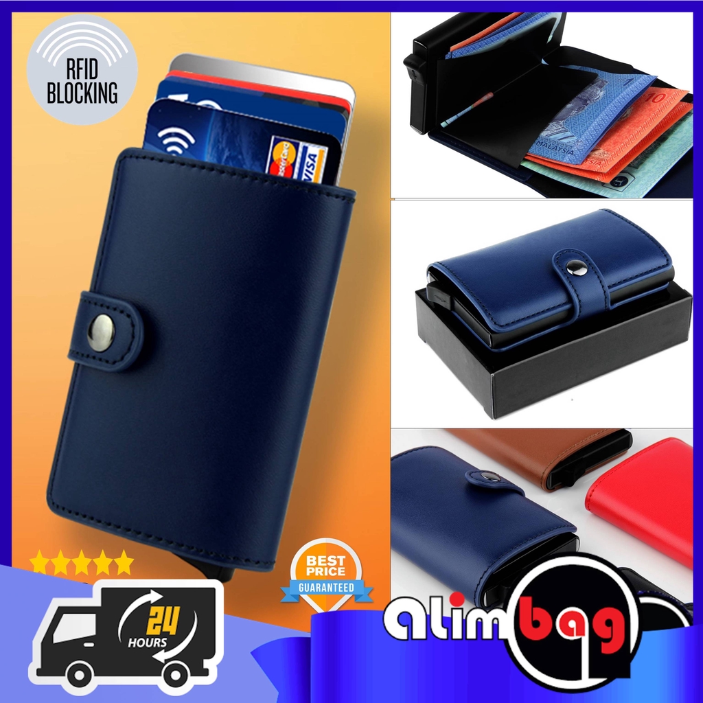 GadTech PayWave RFID Blocking Men Wallet Card Holder Credit Card