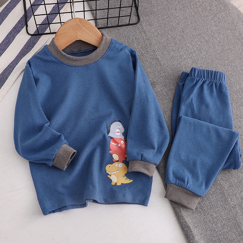 0-15Years Pajamas for Kids Unsexi German Velvet Keep Warm Boys Girls ...