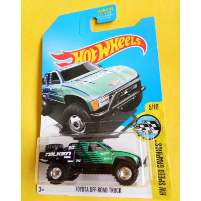 hot wheels toyota off road truck