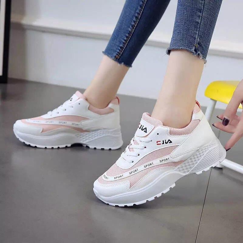 white sports shoes for ladies