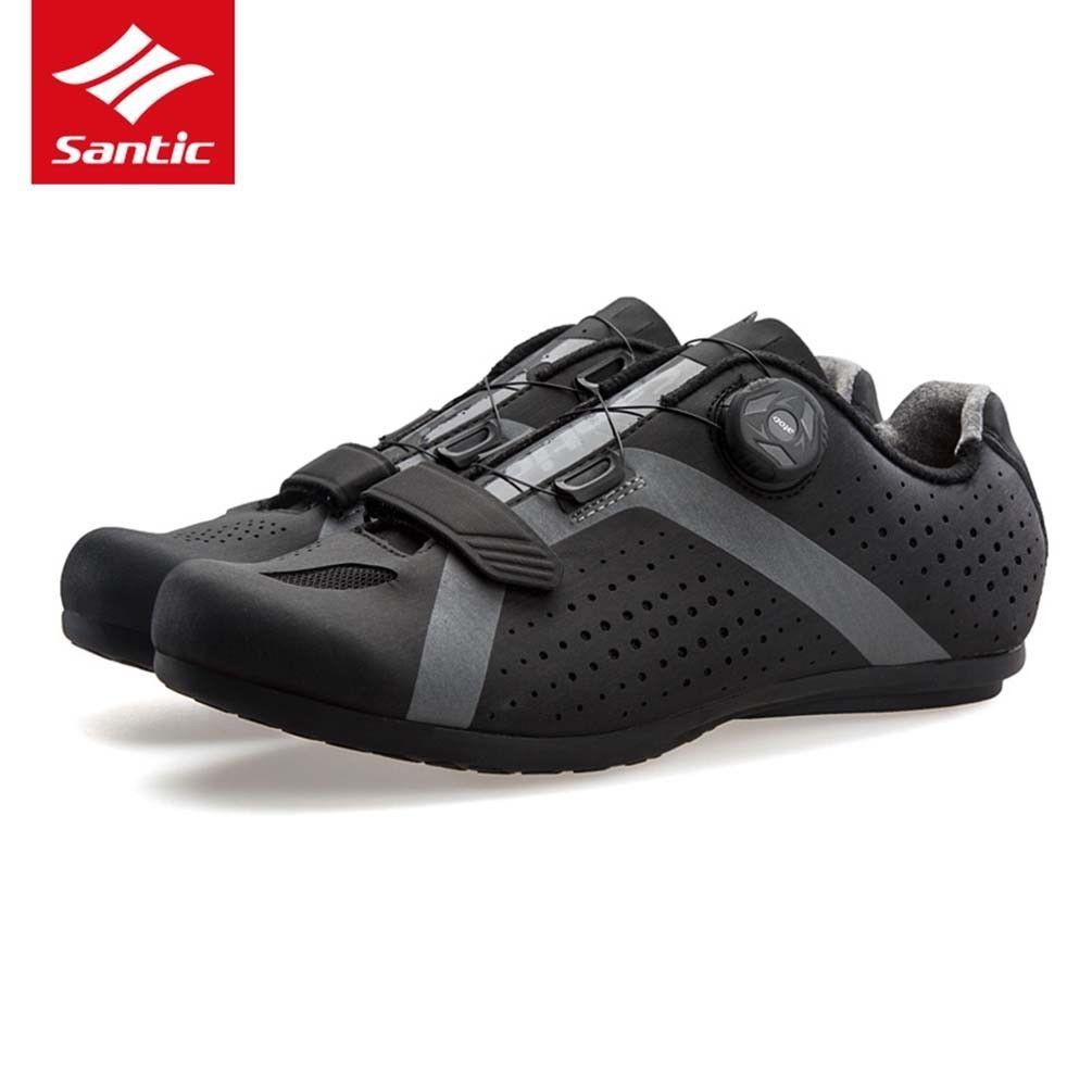 santic cycling shoes road bike shoes spin shoes with buckle