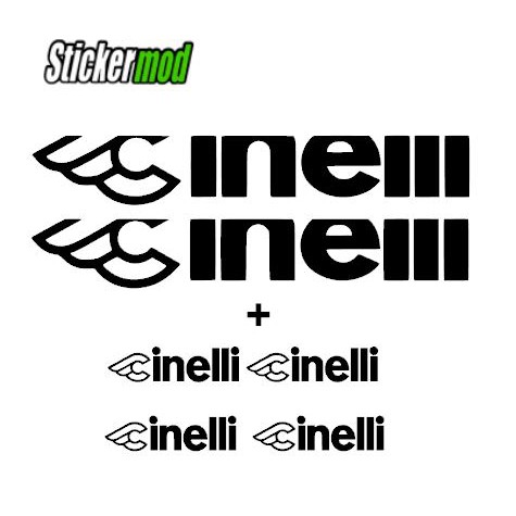 Cinelli Bicycle Decal WaterProof Sticker - FREE MASH sticker (no ...