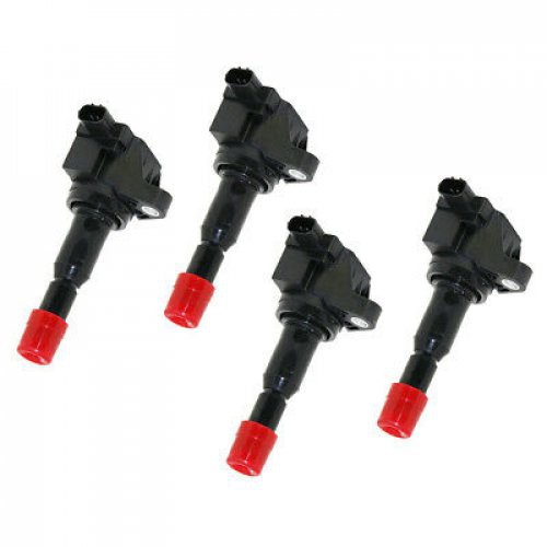 (4)NEW Ignition Coil For Honda City Jazz GD3 GD4 1.5L L15A1 VTEC 30520-PWC-003