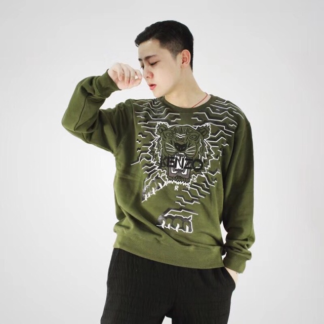 kenzo claw tiger sweatshirt