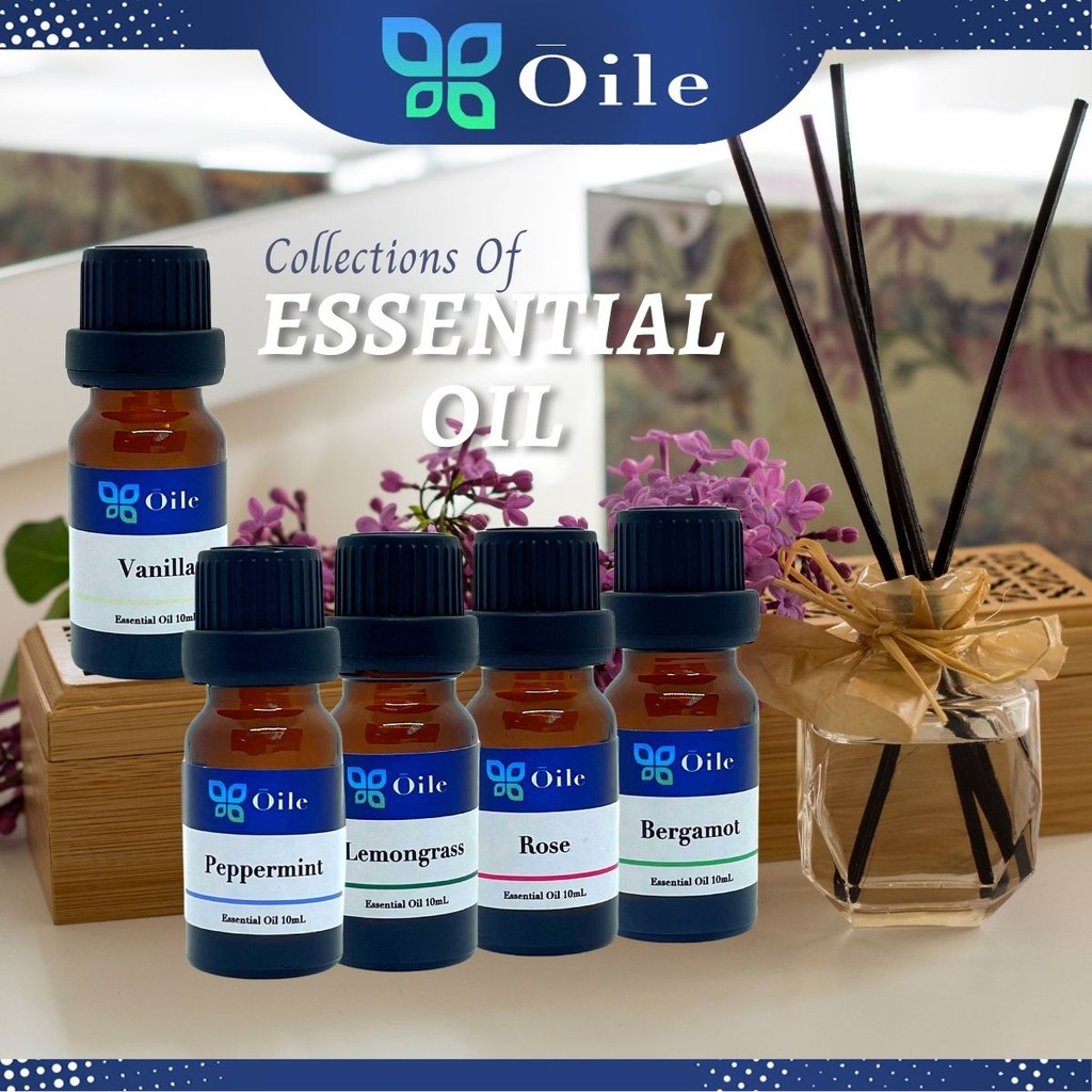 Essential Oil 10ml Water Soluble Aroma Air Diffuser Aromatherapy Fragrance Perfume Freshener Minyak Aroma Terapi 精油 香熏