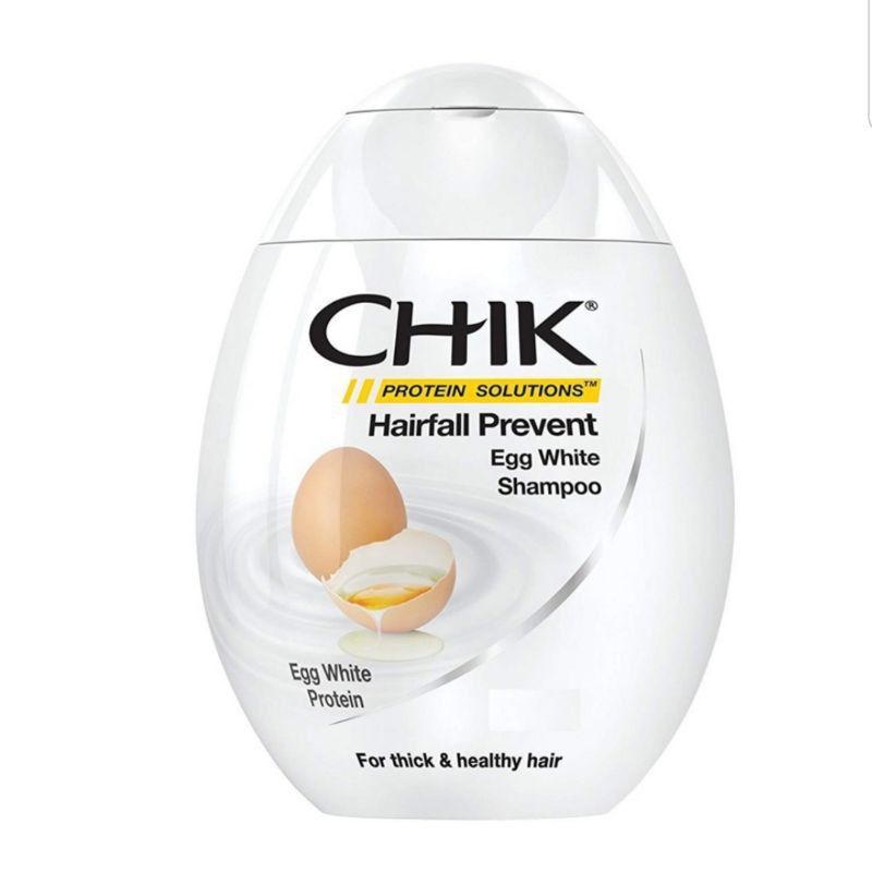Shampoo rambut gugur Anti Hairfall. CHIK Hairfall Prevent Egg Shampoo