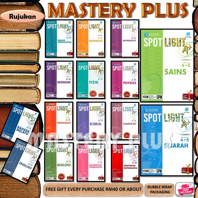 Buy BUKU RUJUKAN SPOTLIGHT A+ SPM TINGKATAN 4 & 5 PAN ASIA sejarah