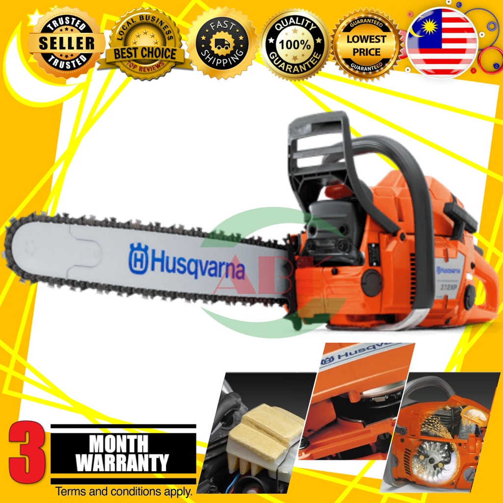 [100 ORIGINAL] HUSQVARNA CHAIN SAW 372XP 24" CHAINSAW ENJIN GERGAJI RANTAI (MADE IN SWEDEN