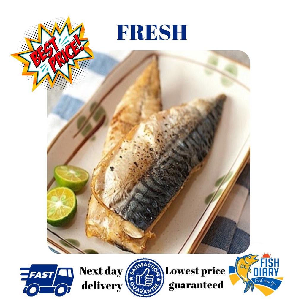 【Penang】Saba fish fillet 500g+- (FREE DELIVERY for purchase RM120+)