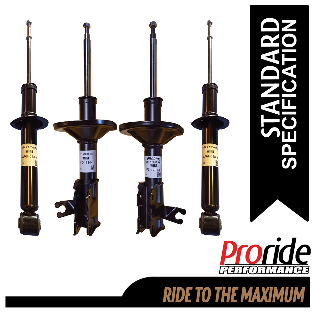 Shock Absorber Proride Sapura Standard Proton Wira 1.3 Wira 1.5 Satria 1.3 Shopee Malaysia