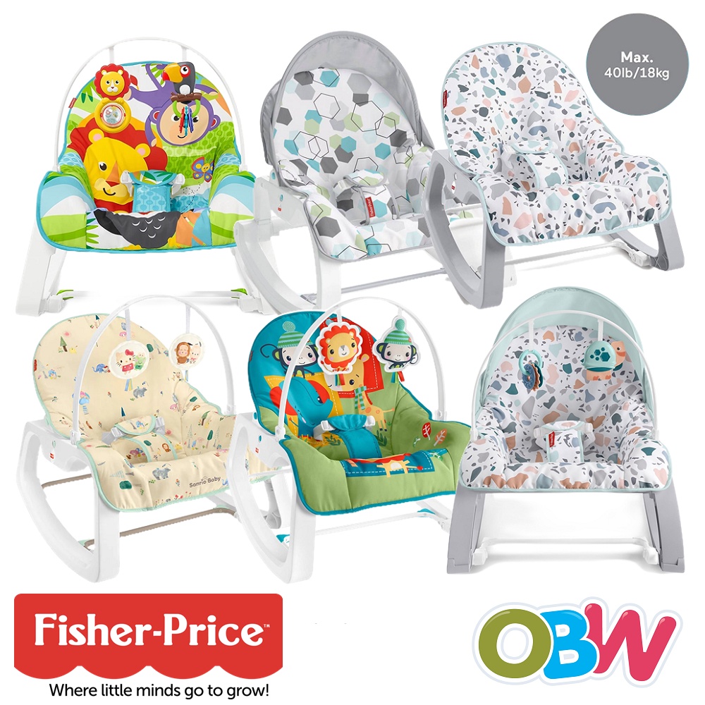 Fisher Price Baby Newborn to Toddler Rocker | Baby Bouncer | Baby