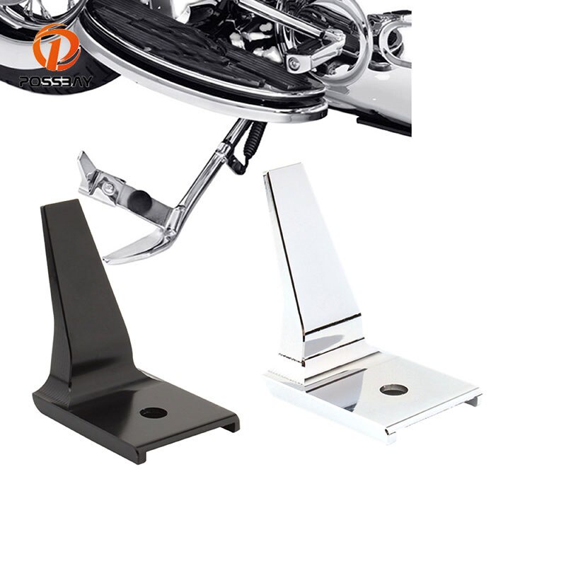 Kickstand Extension Motorcycle Stand Kit Foot Pedal Side Support For