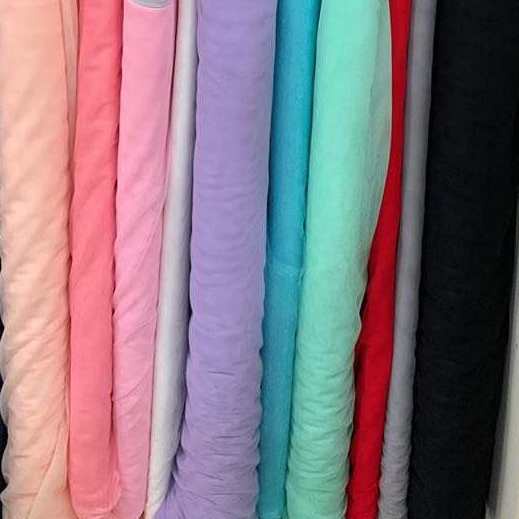 Tulle Netting Kain Tutu 0.5meter Lightweight Mesh DIY Dressmaking Fabric 0.5meter