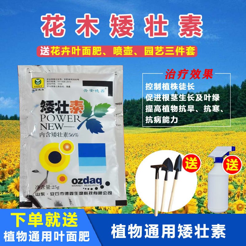 Buy 植物矮壮剂花木矮壮素生长调节剂多肉花卉蔬菜果树矮化壮苗防倒伏晶体水溶肥 Seetracker Malaysia