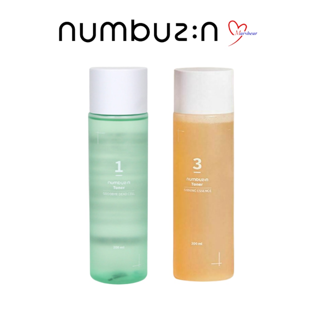 Numbuzin Toner Super Glowing Essence / Goodbye Dead Cell 200ml
