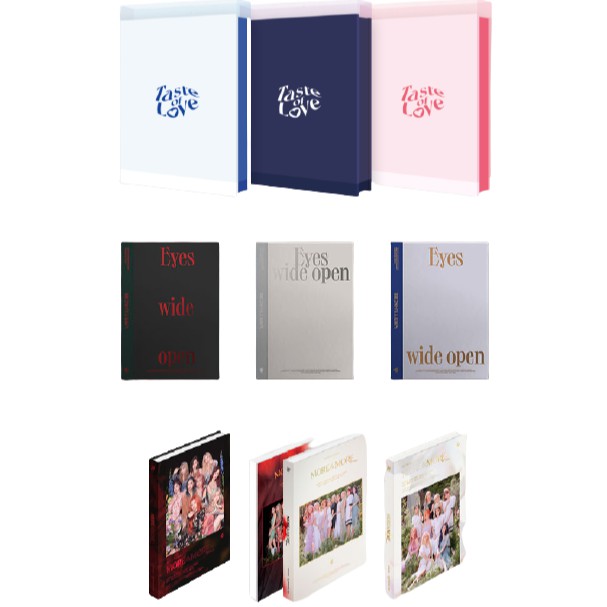 Twice Album Formula Of Love Taste Of Love Eyes Wide Open More More Full Mini Album Shopee Malaysia