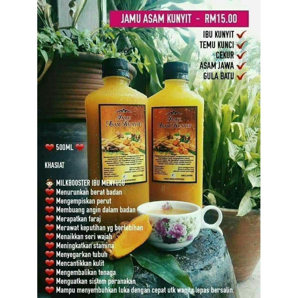 Buy Ready Stock Healty Drink Jus Jamu Assam Kunyit Seetracker Malaysia