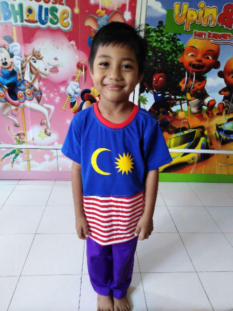  Baju  t shirt merdeka  kanak kanak  Shopee Malaysia