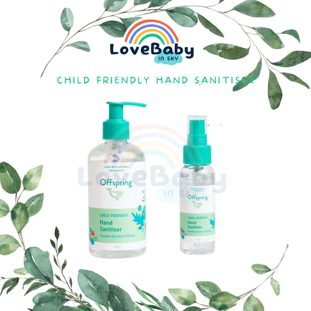 Offspring ChildFriendly Hand Sanitiser 250ml / 50 ml (Ready Stock) Shopee Malaysia