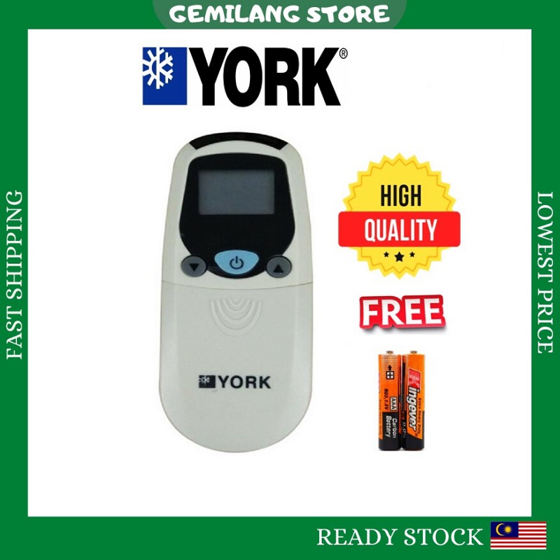 Oem York Air Conditioner Remote Control Air Cond Remote Aircon York