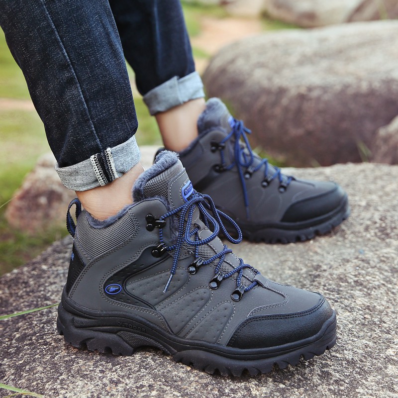 SIZE 3647 Men/Women Winter Warm Boots Outdoor Waterproof Snow Boots