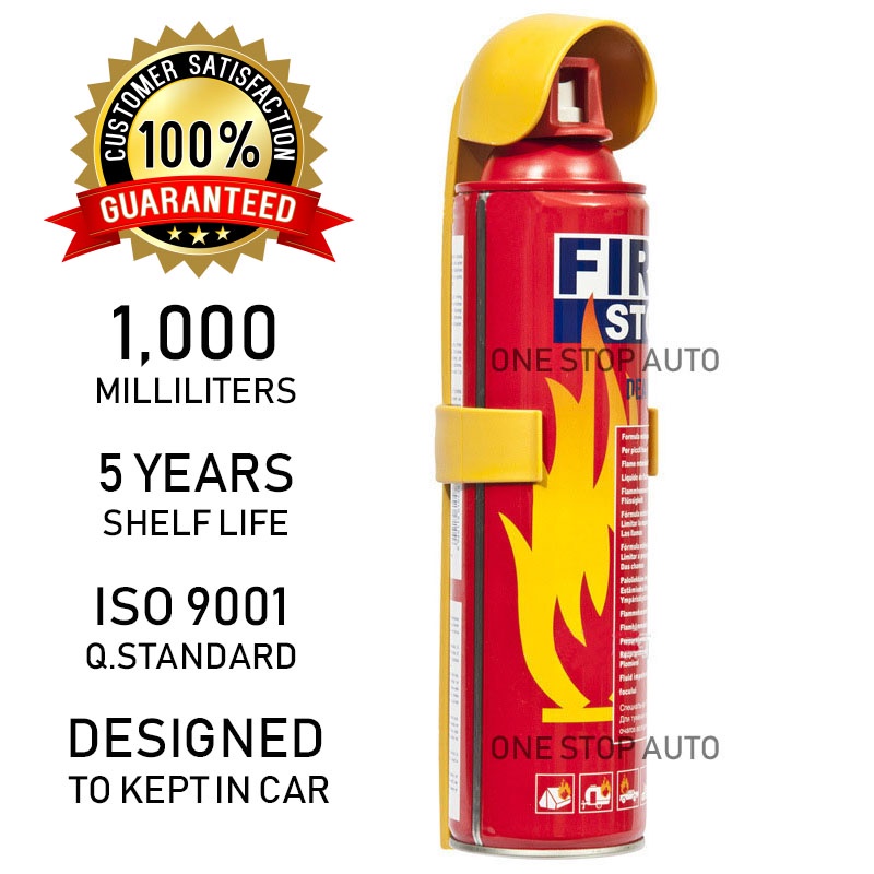 Fire Extinguisher Pemadam Api Safety Fire Extinguisher Car Emergency Kit Pemadam Api Kereta 1kg Axia Myvi Alza Wira Saga