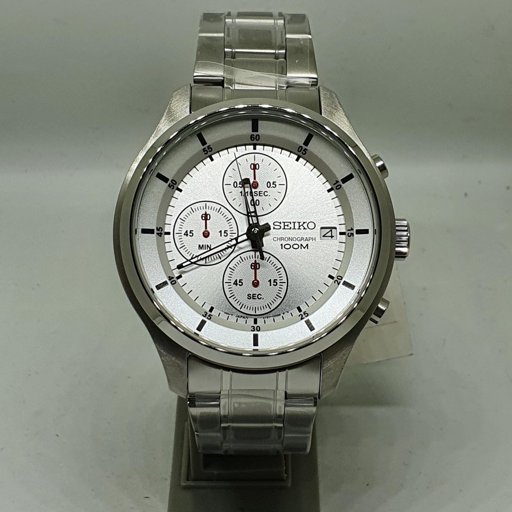 Seiko SKS535P1 Chronograph Analog Stainless Steel Bracelet Date Quartz  Men's Watch | Shopee Malaysia