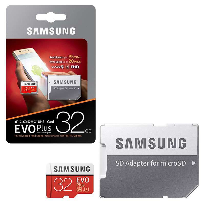 Samsung Memory Card 32gb 95mb S Evo Plus Class 10 Micro Sd Card With Adapter 100 Original Shopee Malaysia