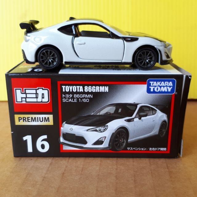 Japan Toy Car Model Tomica Tomica premium 16 TOYOTA 86GRMN *AF27* 
