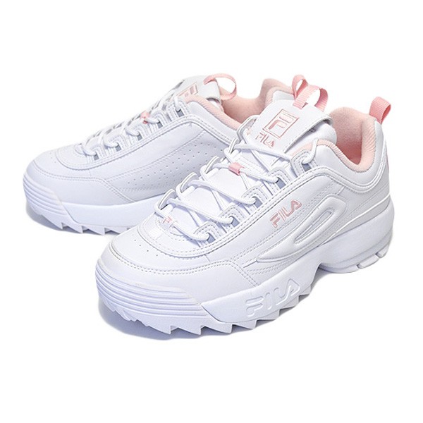 fila white pink