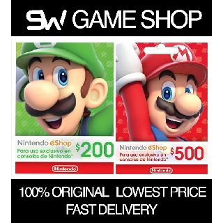 nintendo eshop shopee