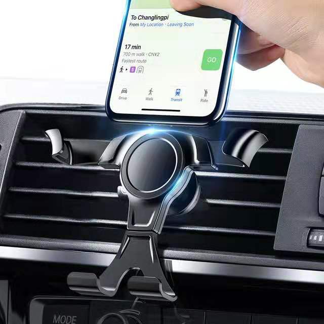 Floveme Gravity Car Phone Holder Auto Clamp Stable Shockproof Phone ...