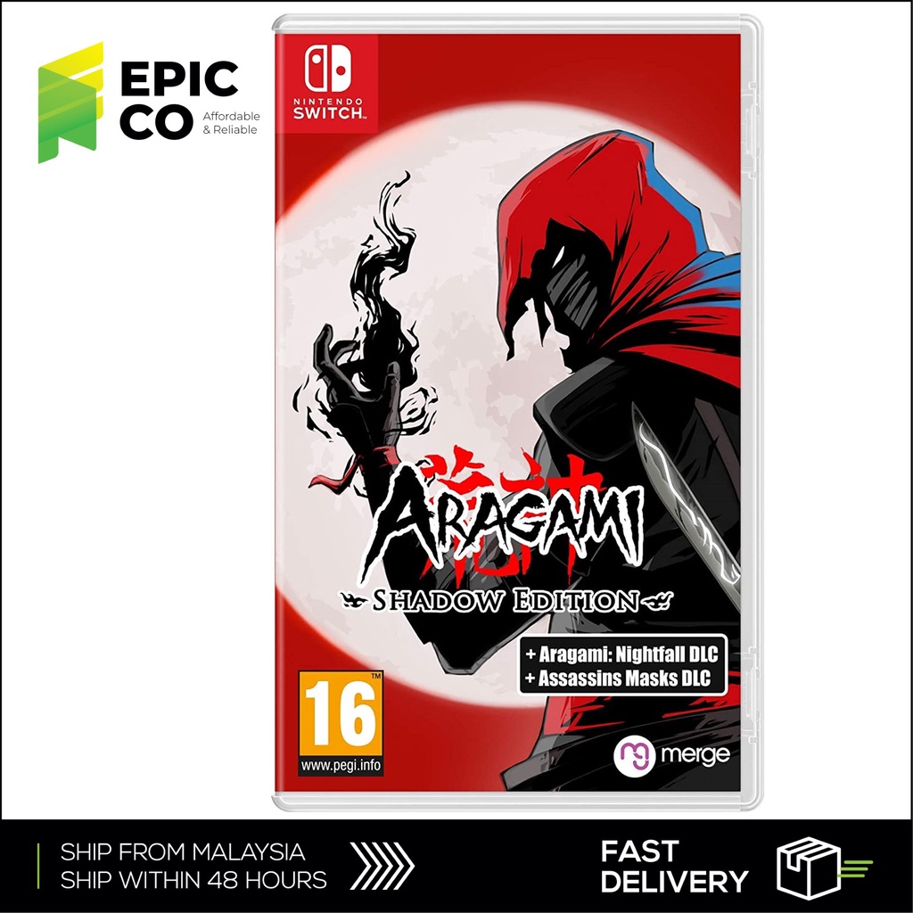 Nintendo Switch Aragami Shadow Edition English Shopee Malaysia