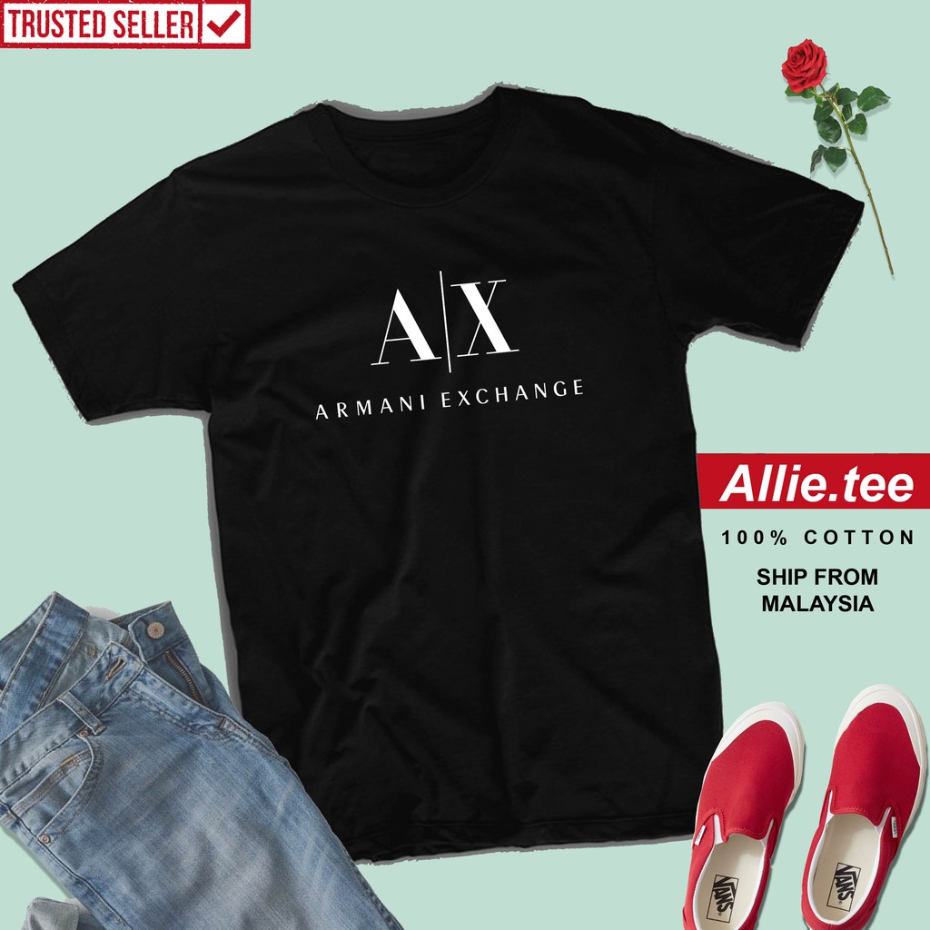 ARMANI EXCHANGE TSHIRT / BEST QUALITY / UNISEX BOY/GRIL | Shopee Malaysia