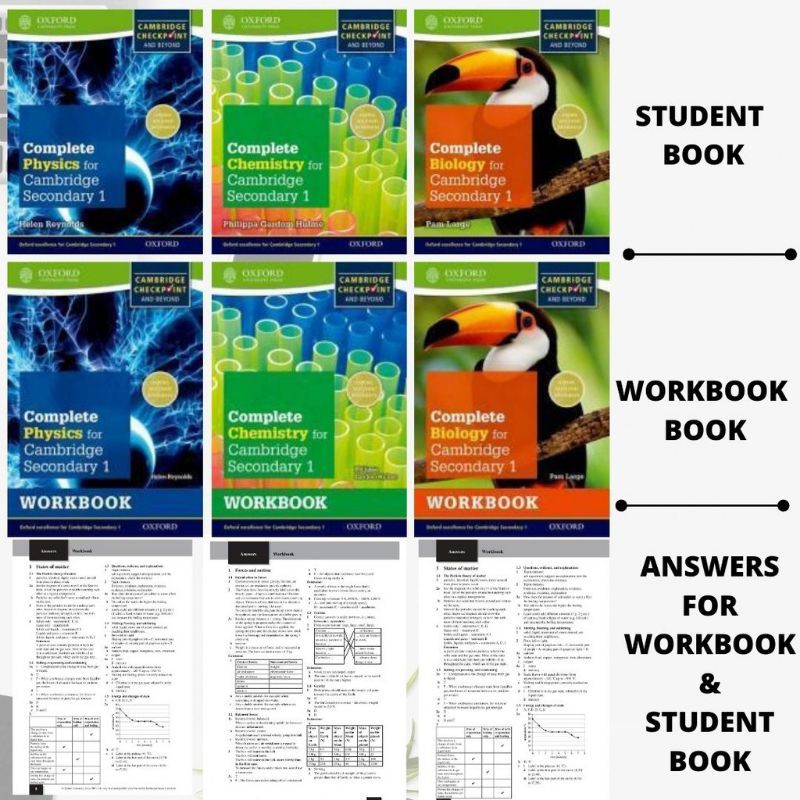 Buy Softcopies Year 7 8 9 Complete Physics Chemistry Biology For Cambridge Secondary 1 Seetracker Malaysia