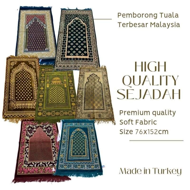 Sejadah/Praying Mat Big Size 1pc RM15 6pcs RM85