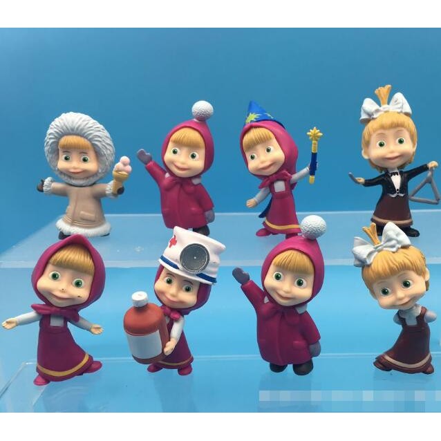 masha and the bear figures